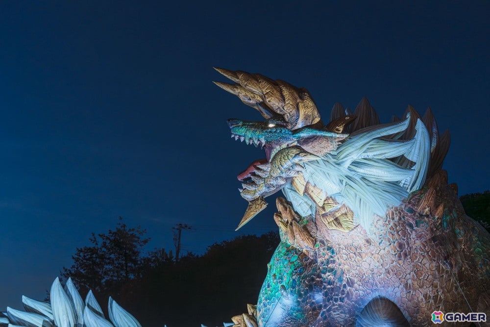 「モンスターハンター・ザ・フィールド inニジゲンノモリ」でジンオウガのSNS投稿キャンペーンが開催！抽選でぬいぐるみハットなどがプレゼントの画像3