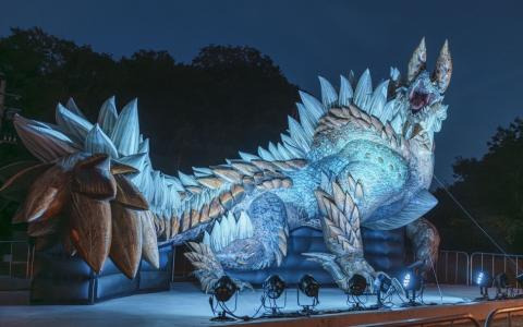 「モンスターハンター・ザ・フィールド inニジゲンノモリ」でジンオウガのSNS投稿キャンペーンが開催！抽選でぬいぐるみハットなどがプレゼント