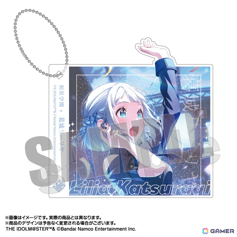 「学マス」サポートカードイラストのペアアクスタと各メンバーがCDジャケット風にデザインされたジャケデザアクキー＆スタンドが予約受付中！の画像18