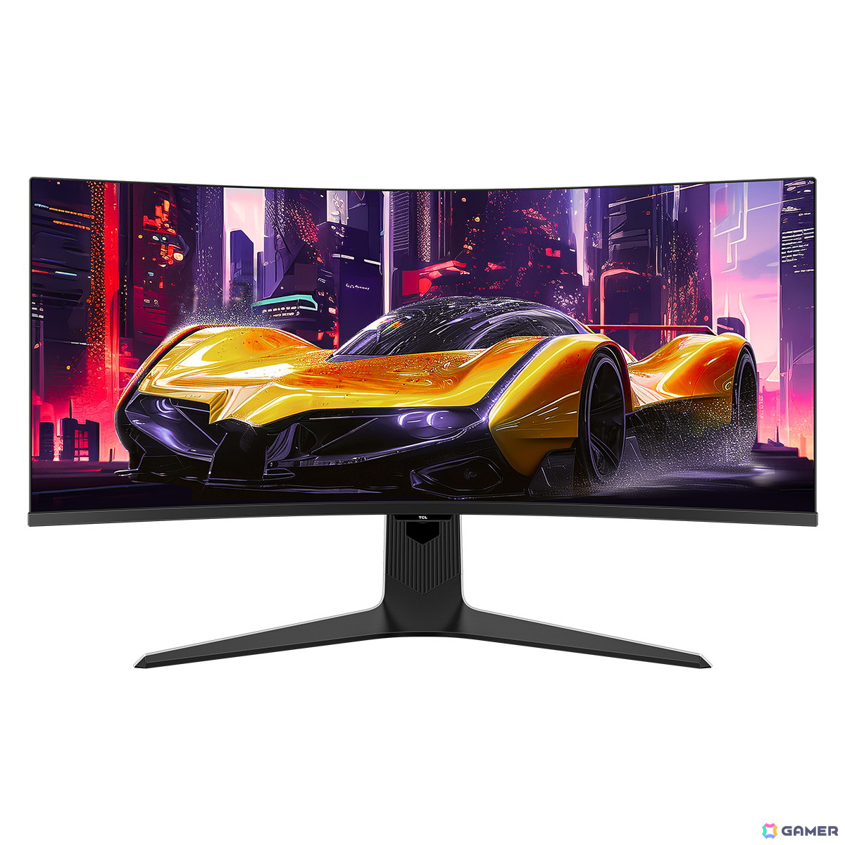 量子ドットMiniLED搭載のTCLゲーミングモニター「34R83Q」の先行支援