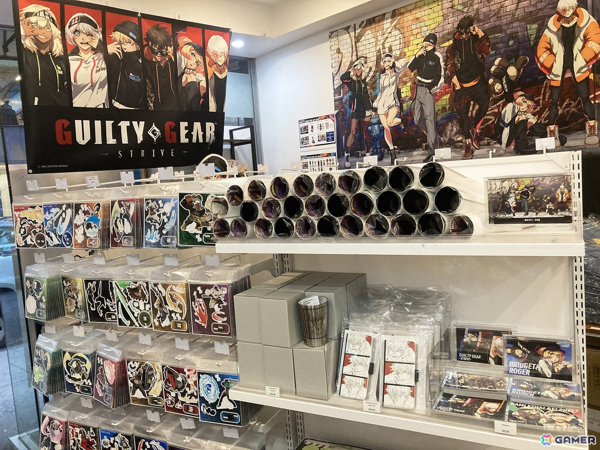 「GUILTY GEAR」25周年POP UP SHOPがニューヨークでも開催！期間終了後に全世界対応の通販が実施の画像