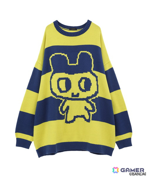 たまごっち×Candy Stripperのコラボアイテムが登場！平成レトロな雰囲気のたまごっちのグラフィックを使用したニットなどがラインナップの画像14