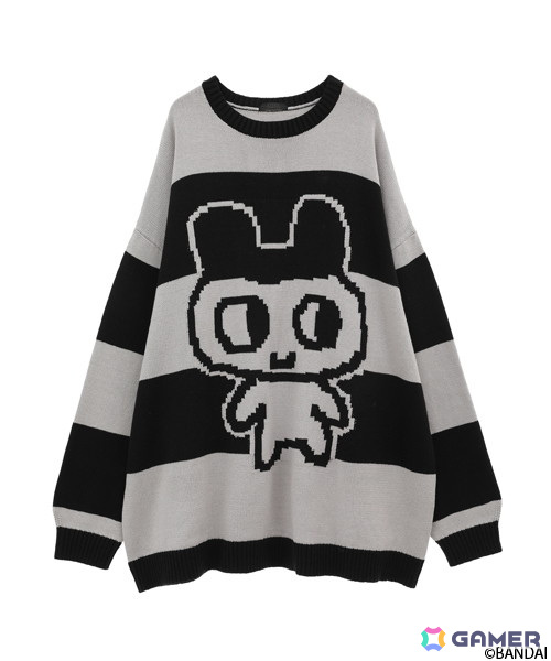 たまごっち×Candy Stripperのコラボアイテムが登場！平成レトロな雰囲気のたまごっちのグラフィックを使用したニットなどがラインナップの画像16