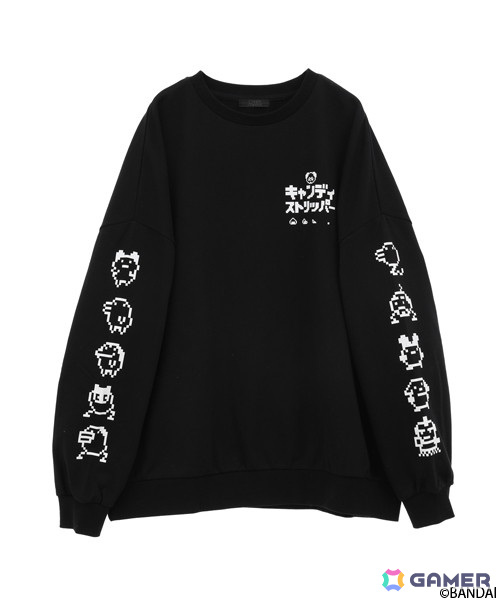 たまごっち×Candy Stripperのコラボアイテムが登場！平成レトロな雰囲気のたまごっちのグラフィックを使用したニットなどがラインナップの画像2