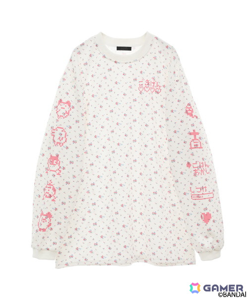 たまごっち×Candy Stripperのコラボアイテムが登場！平成レトロな雰囲気のたまごっちのグラフィックを使用したニットなどがラインナップの画像6