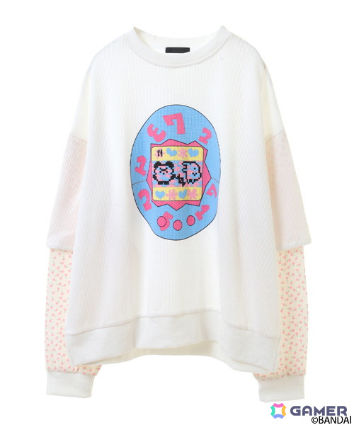 たまごっち×Candy Stripperのコラボアイテムが登場！平成レトロな雰囲気のたまごっちのグラフィックを使用したニットなどがラインナップの画像8