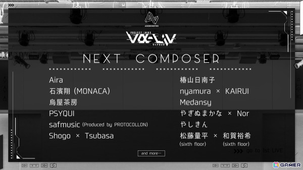 ヴイアライヴ初の現地有観客ワンマンLIVE「PROJECT IM@S vα-liv 1stLIVE -HERE WE ARE !!!-」は生バンドによるパフォーマンスに！新曲の担当コンポーザーも発表の画像4