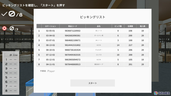 ピッキング作業ゲーム「リーディングピッカー」がSteamで12月10日に配信！ライバルに勝利していくとコンテナの種類が増加の画像4