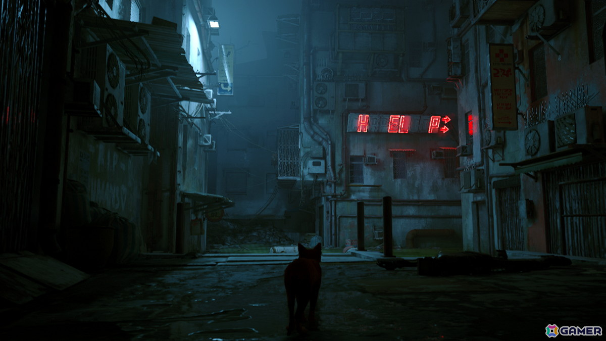 迷い猫アクションアドベンチャー「Stray」のSwitch版が発売！クロス新宿ビジョンでは猫とB-12が登場するオリジナル3D映像を放映中の画像2