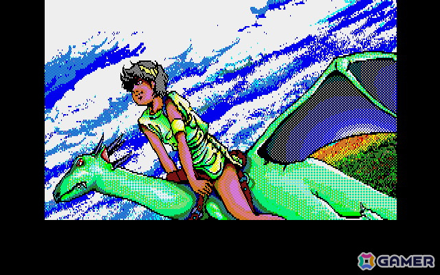 ドラゴンの世界にスポットをあてたシューティングゲーム「ミッドガルツ（PC-9801・Windows11対応版）」がプロジェクトEGGでリリース！の画像2