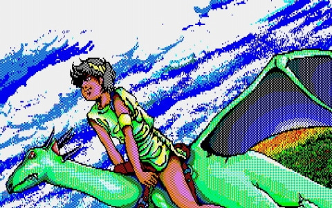 ドラゴンの世界にスポットをあてたシューティングゲーム「ミッドガルツ（PC-9801・Windows11対応版）」がプロジェクトEGGでリリース！