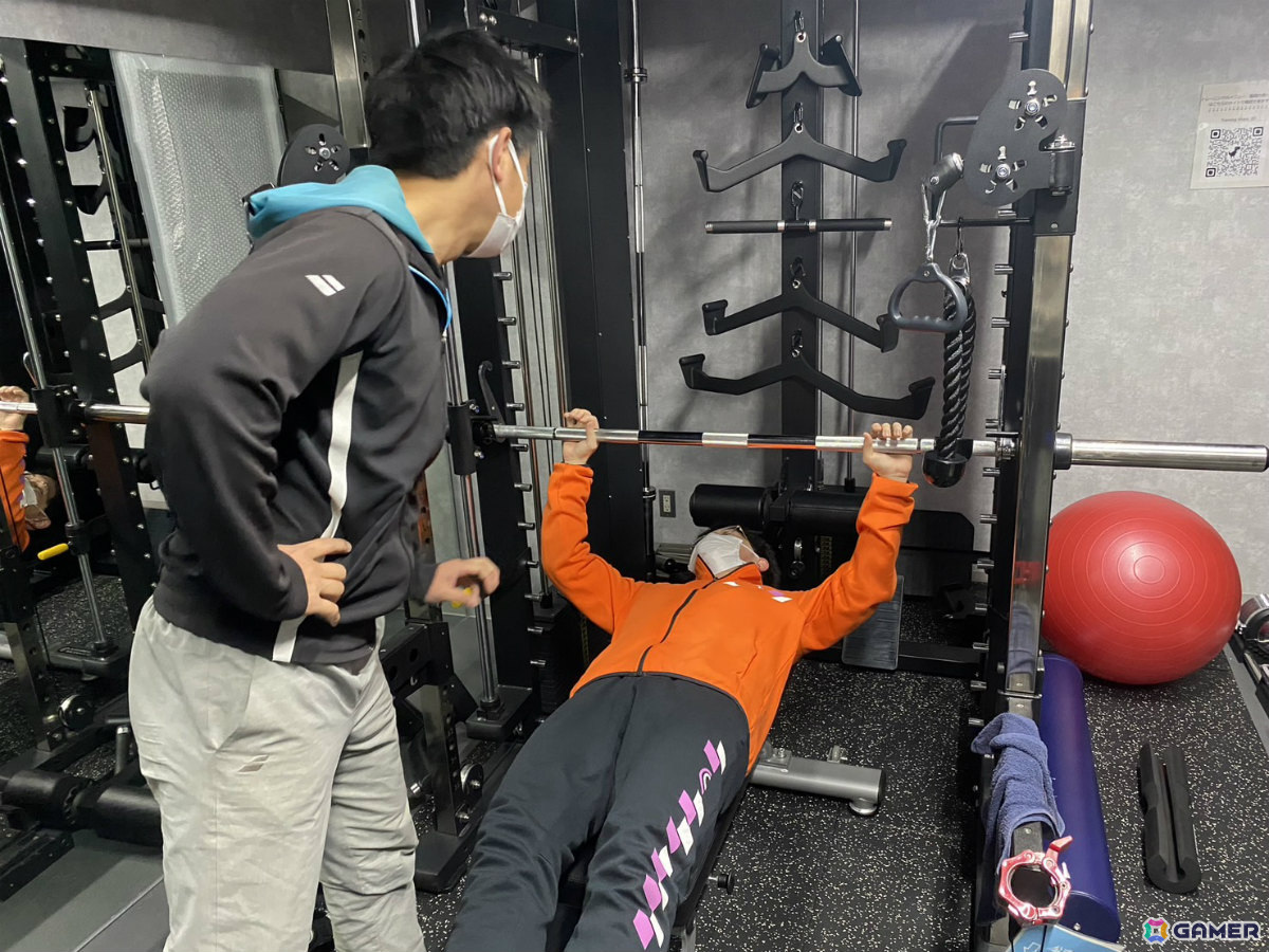 トレーニングも出来ます