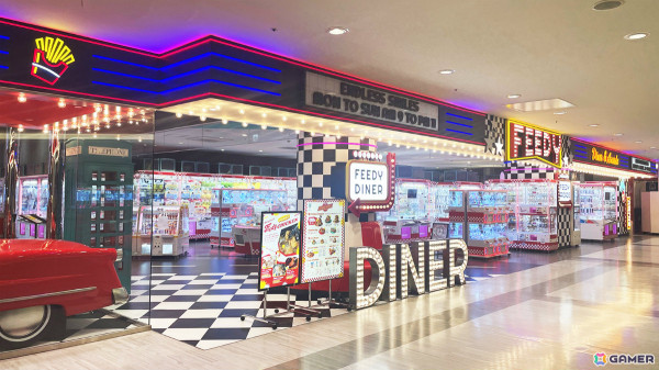 アメリカンダイナーをモデルにしたフード×アミューズメント施設「Feedy Diner＆Arcade」が11月21日にイオンモール茨木でオープン！の画像15