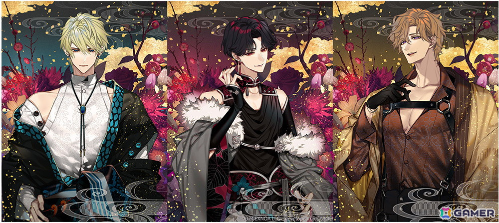 サイバードとDMM GAMESのタッグで贈るオトナの女性向け恋愛ゲーム「夢幻楼と眠れぬ蝶」がスマホ/PC向けに配信！の画像