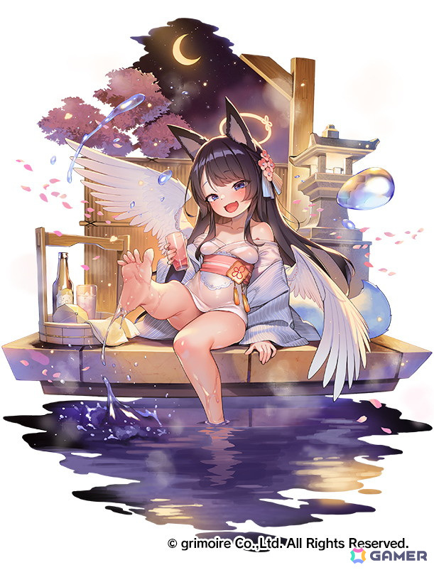 「ブレ×ブレ」で製造フェス「魔剣製造（マエシメ・ロマエ）」が開催！ランクSS魔剣「聖邪剣クラレント:Blaze（CV：長江里加）」の温泉魔装が登場の画像