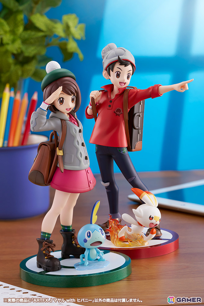 ARTFX Jより「ユウリ with メッソン(再生産)」が2025年5月、「マサル with ヒバニー」が同年6月に発売!の画像