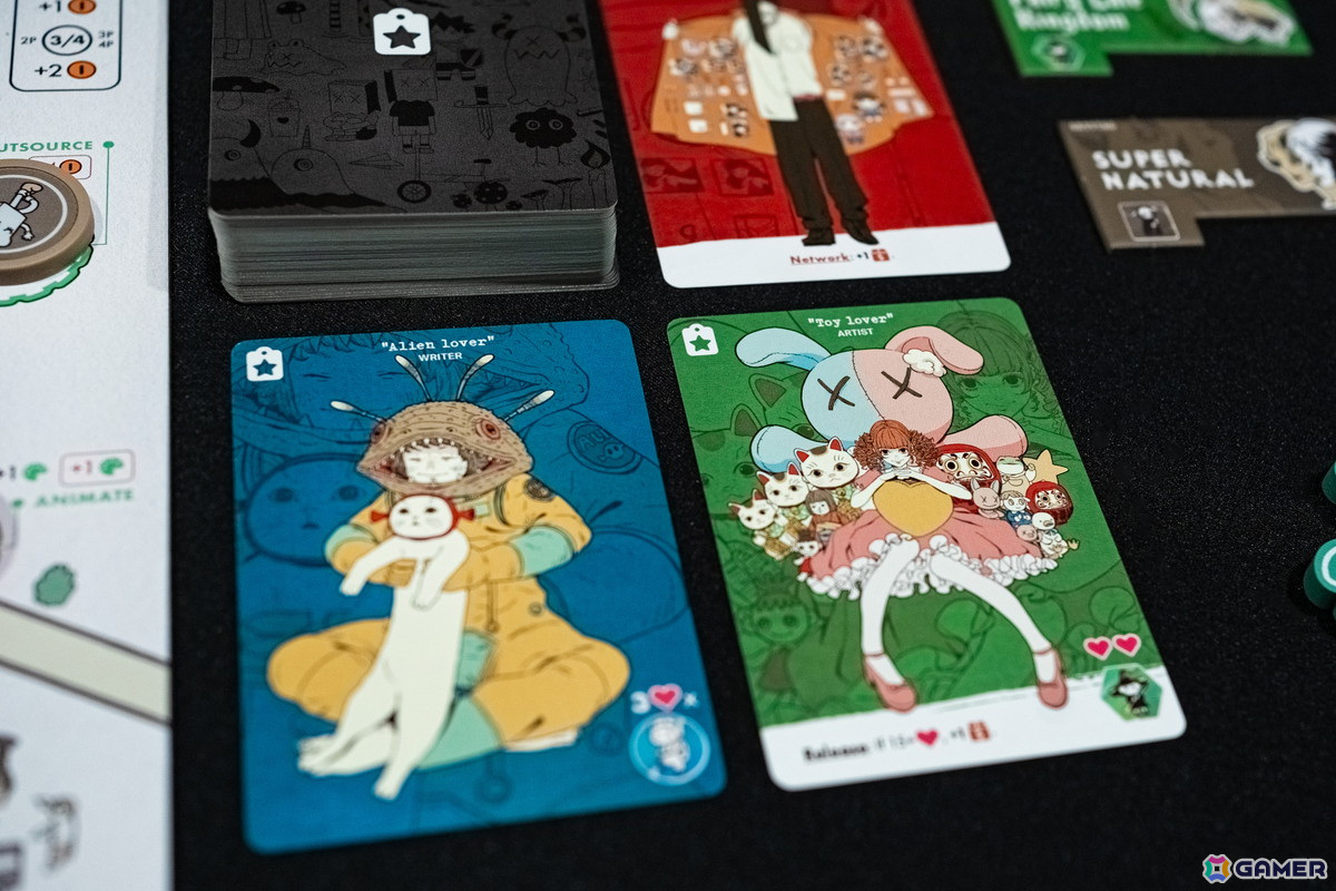 アニメスタジオ経営ボードゲーム「JISOGI: アニメスタジオタイクーン」のKickstarterキャンペーンが目標額の963％を達成！の画像8