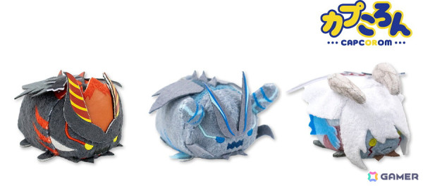「デビル メイ クライ 5」ダンテ真魔人、魔人化バージル、魔人化ネロの「カプころん」マスコットぬいぐるみが11月22日に発売！の画像1
