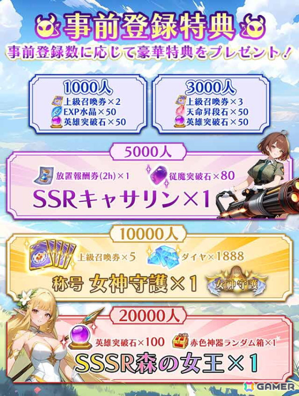 放置系RPG「勇者なんてお断り！〜魔王の力で異世界を征服してやる〜」の事前登録が開始！の画像2