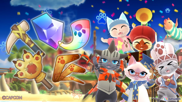 「モンスターハンターパズル アイルーアイランド」で「サンリオキャラクターズ」コラボイベントが11月21日より開催！ハーフアニバーサリー特設サイトも公開の画像9