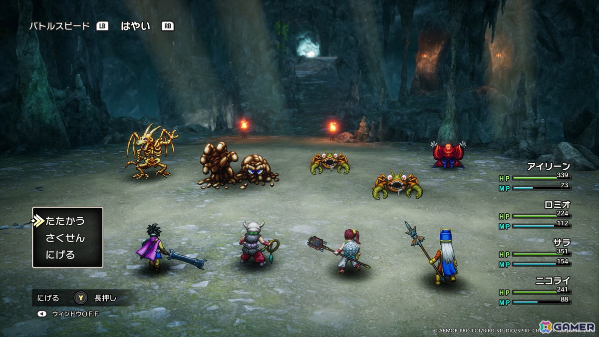 道中ではこのダンジョンで初めて出会う手強いモンスターとも戦うことに！