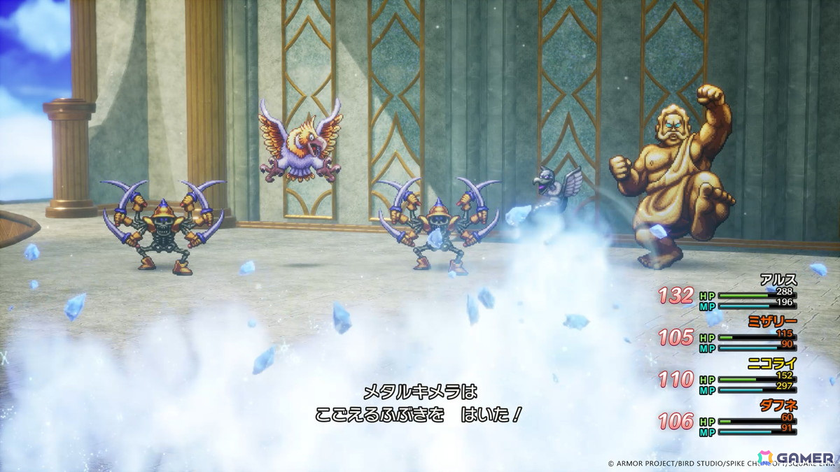 天まで伸びる塔のような場所も！？　さまざまな難敵が行く手をはばむ！