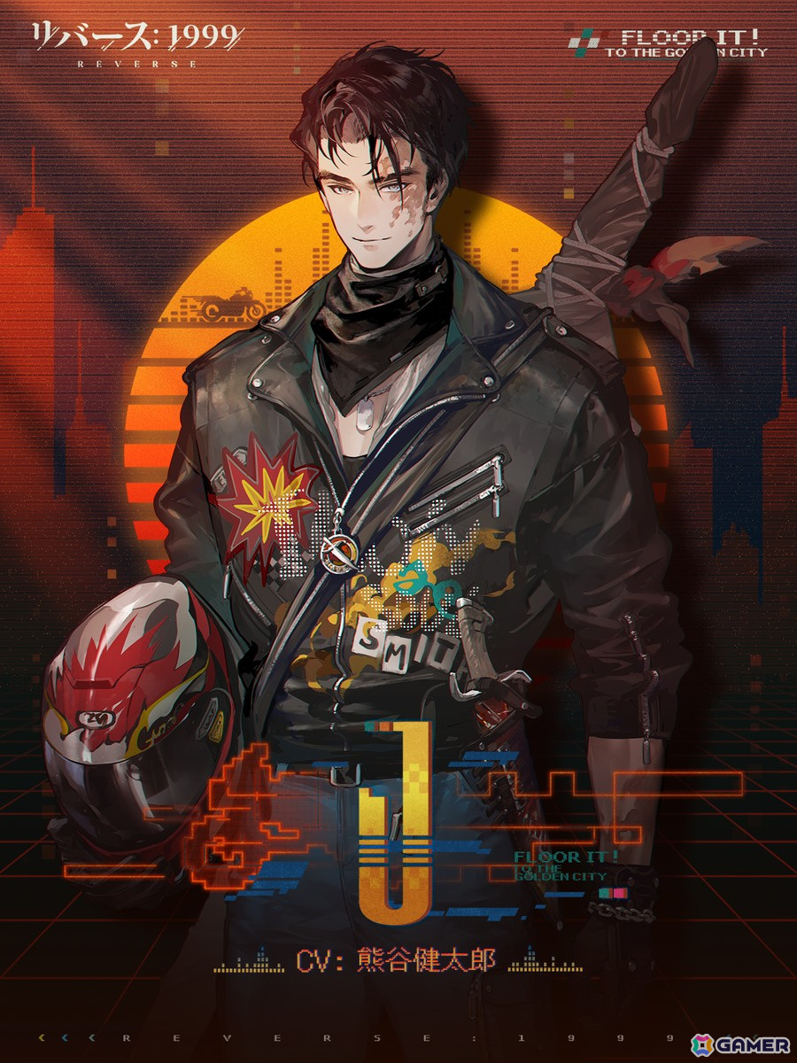 リバース：1999」ストリートの守護者「J（CV：熊谷健太郎）」が