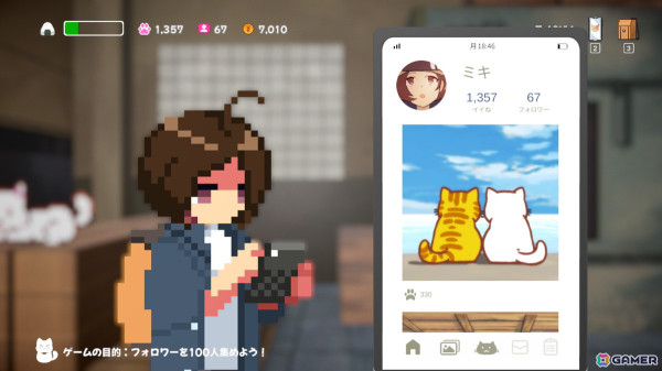 ネコフォト集めカジュアルADV「ミキとネコの島 -Neko Odyssey-」の配信日が12月16日に決定！体験版にプロローグが追加の画像