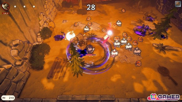 弾幕系ローグライト「Soul Stalker」のPS5/PS4/Switch版が配信！自分好みのビルドを作って幽霊の波に立ち向かおうの画像2