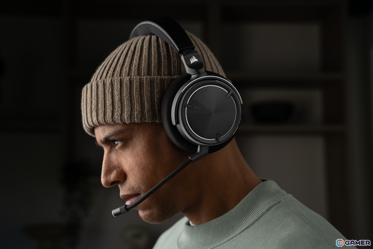 CORSAIR、50mmグラフェンドライバーとノイズキャンセリング機能を搭載したワイヤレスゲーミングヘッドセット「VIRTUOSO MAX WIRELESS」が11月22日に発売!の画像