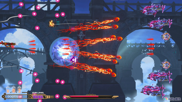シューティング×ビジュアルノベル「Kamikaze Lassplanes」Switch版が配信！手描きイラストで描かれる兵器「ラスプレーン」とのロマンスストーリーの画像3