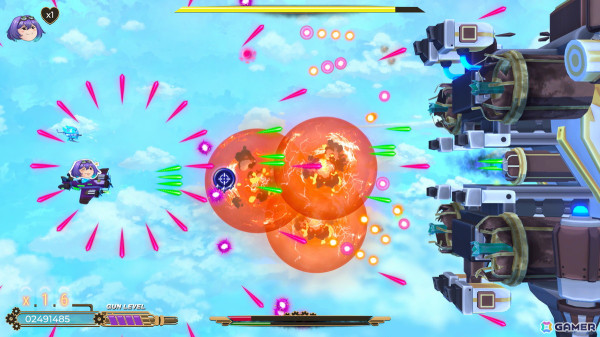 シューティング×ビジュアルノベル「Kamikaze Lassplanes」Switch版が配信！手描きイラストで描かれる兵器「ラスプレーン」とのロマンスストーリーの画像7