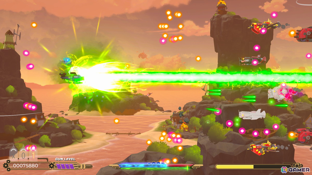 シューティング×ビジュアルノベル「Kamikaze Lassplanes」Switch版が配信！手描きイラストで描かれる兵器「ラスプレーン」とのロマンスストーリーの画像