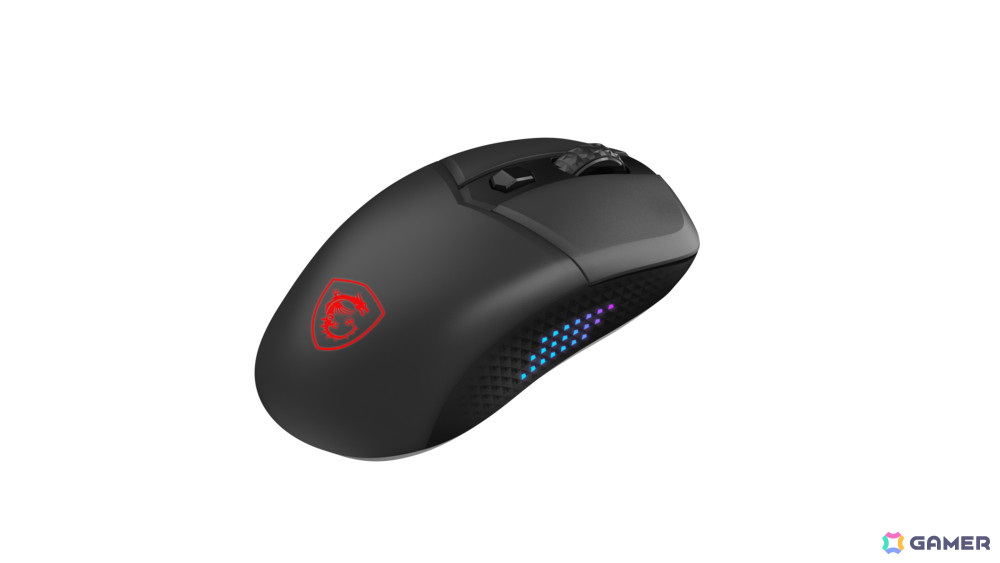 MSI、ゲーミングマウス「VERSA 300 ELITE WIRELESS」を11月29日に発売!有線と無線接続に対応したシンプルな形状のマウスの画像