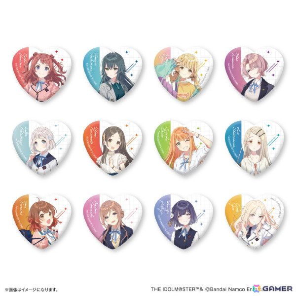 「学園アイドルマスター」アクリルスタンドや缶バッジなどオリジナルグッズが「FAN＋Life」にて予約受付開始！の画像4