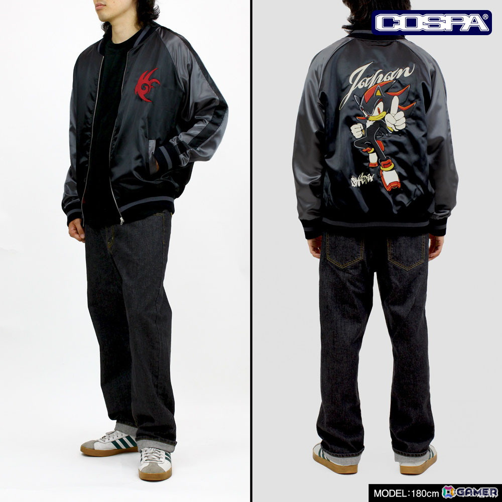 シャドウ・ザ・ヘッジホッグを刺繍で表現したスカジャンがCOSPA（コスパ）より登場！の画像10