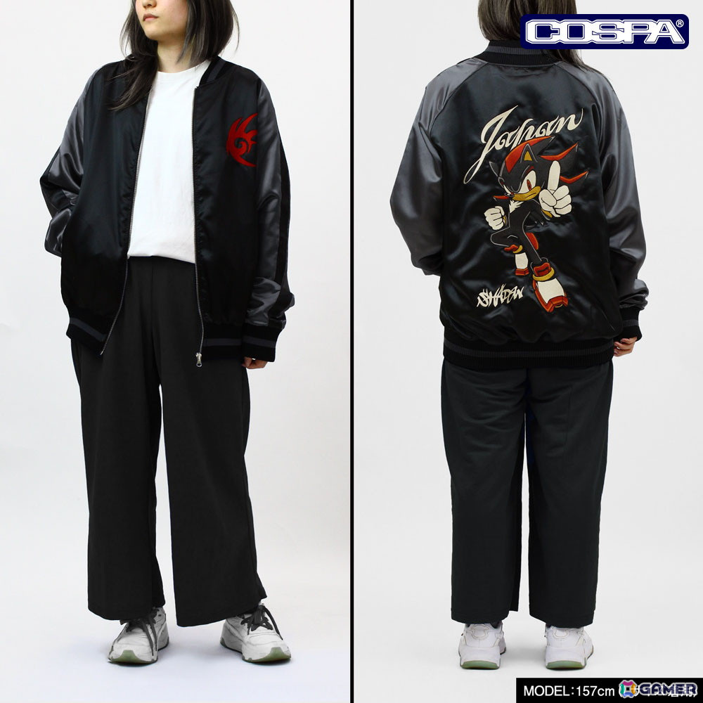 シャドウ・ザ・ヘッジホッグを刺繍で表現したスカジャンがCOSPA（コスパ）より登場！の画像11