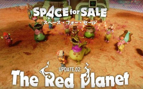 「Space for Sale」で大型アップデート「The Red Planet」が配信！未知の火山惑星「ヘルネラ」での冒険が楽しめる