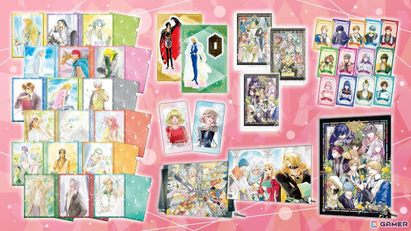 「またまた帰ってきた！ アンジェリーク 三宇宙合同くじ」が12月2日より発売！紗与イチ氏の描き下ろしイラストを使用したグッズが登場の画像1