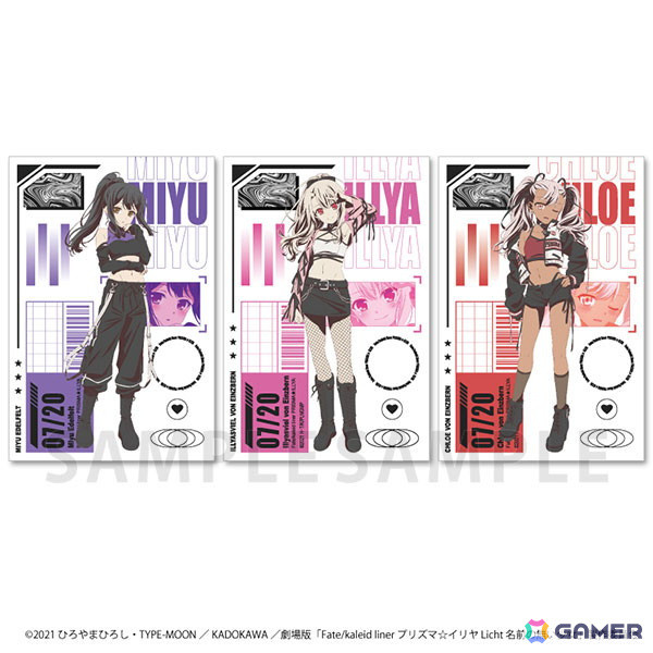 「プリズマ☆イリヤ IDOL COLLECTION」を11月30日よりゲーマーズで開催！の画像2