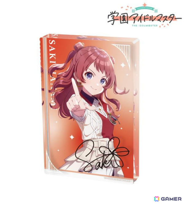 学マス」よりアイドルたちのプロフィールカードやアクリルネーム