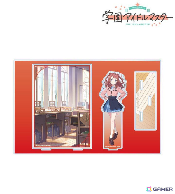 学マス」よりアイドルたちのプロフィールカードやアクリルネーム