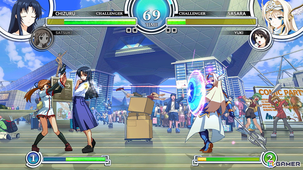 アクアプラスタイトルが集結した2D対戦格闘ゲーム「AQUAPAZZA」のSteamストアページが公開!2025年に発売予定の画像