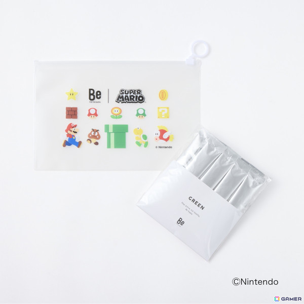「スーパーマリオ」コラボデザインのスキンケアセット＆青汁セットが「Be」より発売！「MARUNOUCHI BRIGHT HOLIDAY 2024」が開催中の画像7
