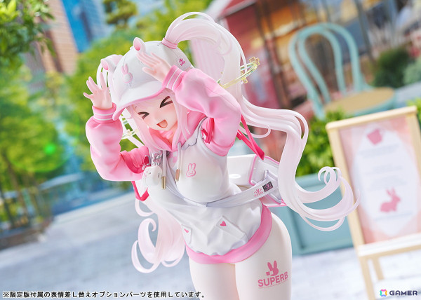 「勝利の女神：NIKKE」よりアリスがスイートホーム衣装で1/7スケールフィギュア化！無邪気な笑顔でウサギさんポーズを披露の画像16