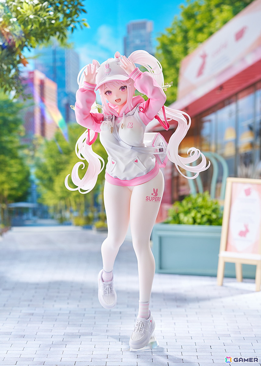 「勝利の女神：NIKKE」よりアリスがスイートホーム衣装で1/7スケールフィギュア化！無邪気な笑顔でウサギさんポーズを披露の画像10