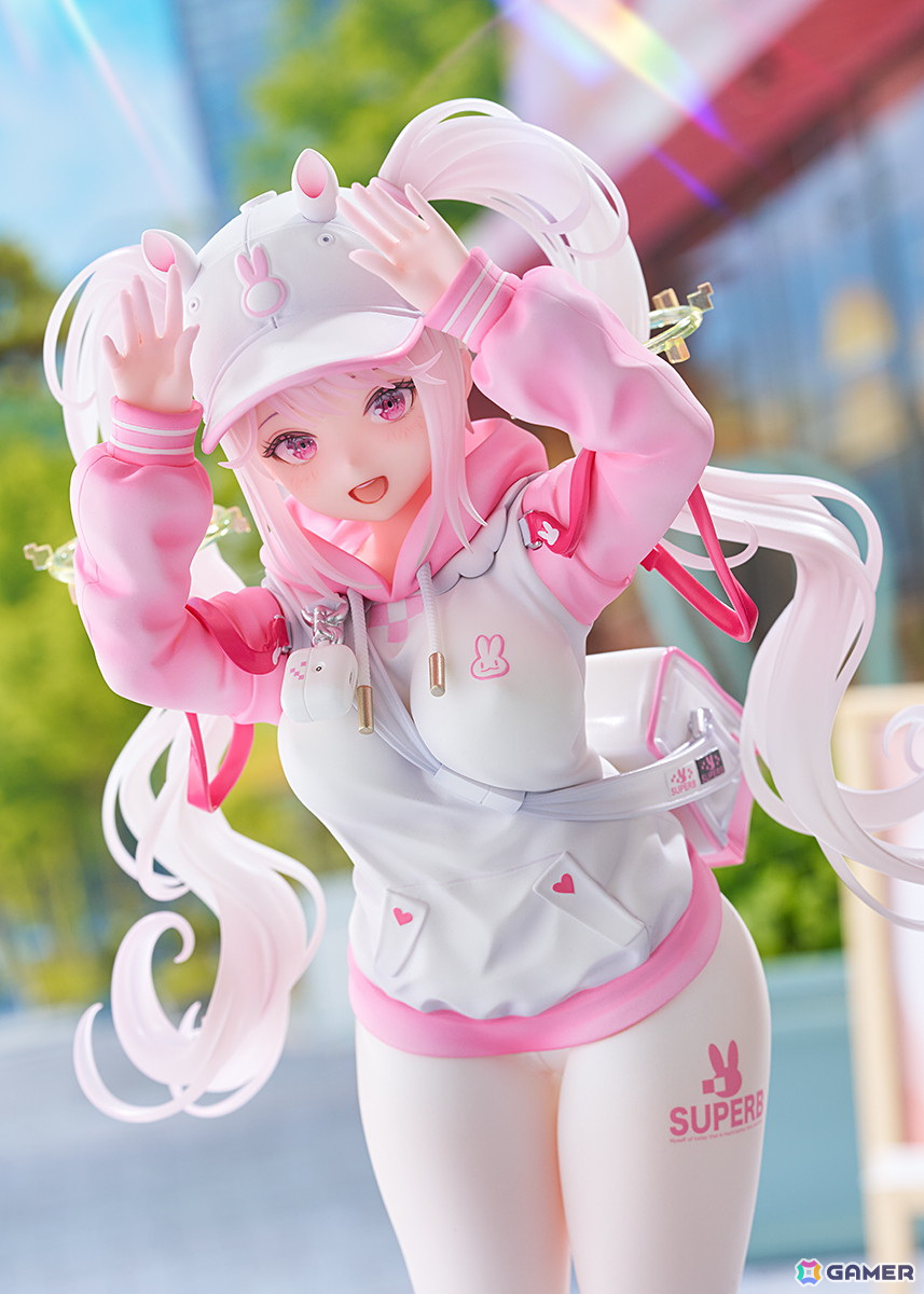 「勝利の女神：NIKKE」よりアリスがスイートホーム衣装で1/7スケールフィギュア化！無邪気な笑顔でウサギさんポーズを披露の画像11