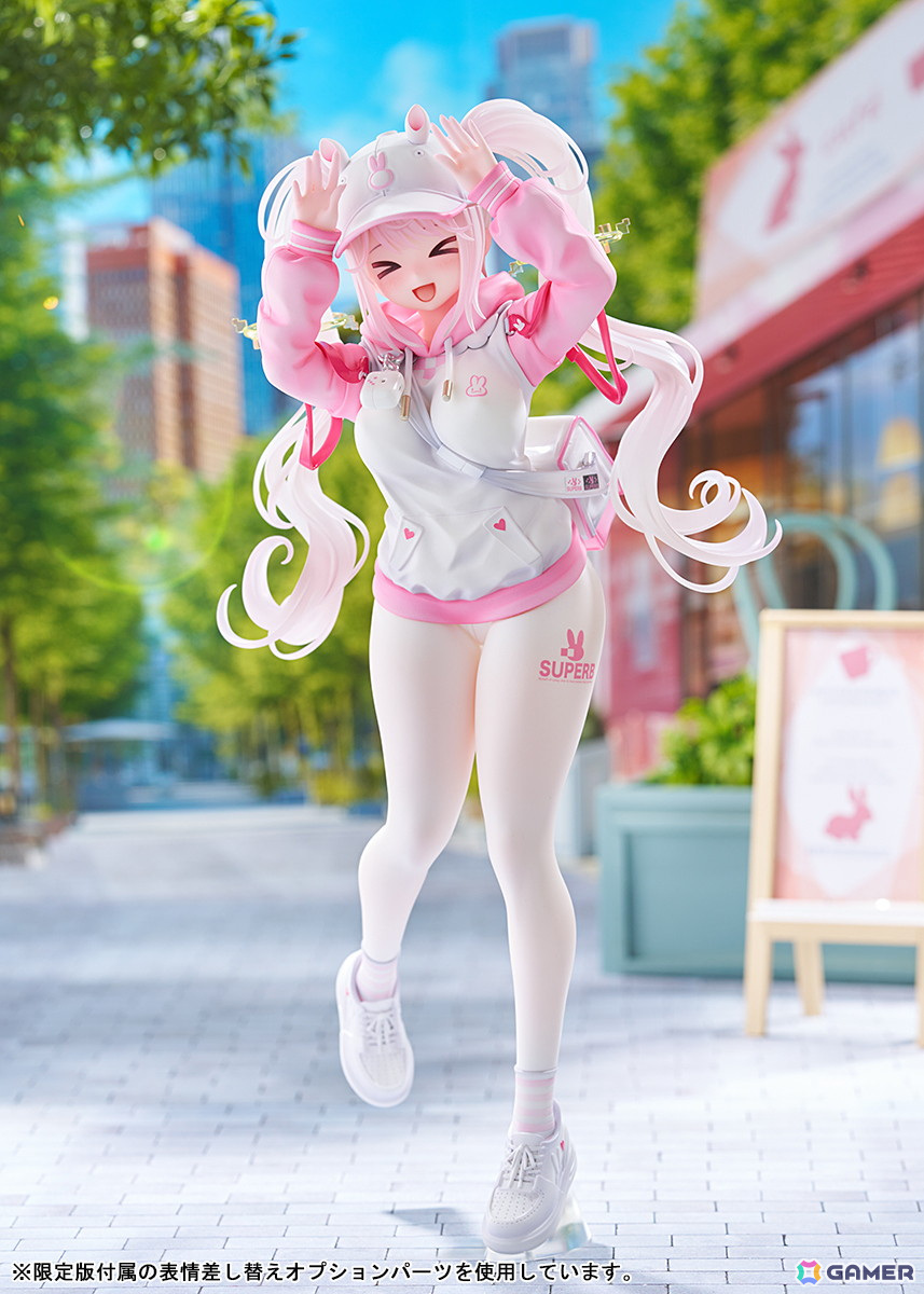 「勝利の女神：NIKKE」よりアリスがスイートホーム衣装で1/7スケールフィギュア化！無邪気な笑顔でウサギさんポーズを披露の画像15
