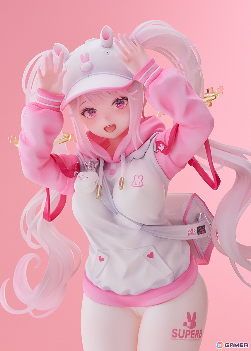 「勝利の女神：NIKKE」よりアリスがスイートホーム衣装で1/7スケールフィギュア化！無邪気な笑顔でウサギさんポーズを披露の画像5