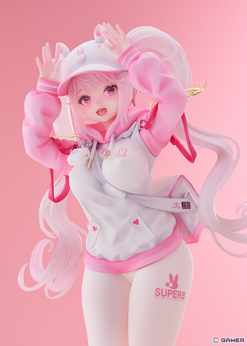 「勝利の女神：NIKKE」よりアリスがスイートホーム衣装で1/7スケールフィギュア化！無邪気な笑顔でウサギさんポーズを披露の画像6